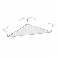Triangular Corner organizer Space-Saving Desk Rack Modern Design for Cubicle