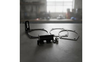 4-Bolt Throttle Cable Bracket Black Throttle Cable Bracket Corrosion-Resistant Heavy-Duty for Car Enthusiasts, LS Swap