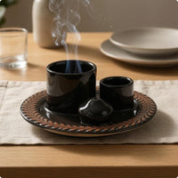 Round Tray Scent Dispenser Easy to Clean Heat-Resistant Home Decor