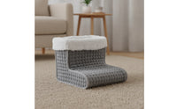 Electric Foot Warmer Gentle Foot Warmer Boot Electric-Powered Heated Boot for Home, Desk, Sofa