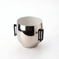 Ice Bucket Vintage Bar Bucket Wine Cooler Decorative Vessel Tabletop for Home Bartenders, Dining Table, Parties