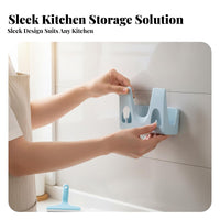 Wall Mounted Pot Lid Rack Multi-Functional Board Holder for Small Kitchens, Apartments