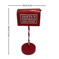 Standing Mailbox Decor Festive Decoration Stable for Mantels