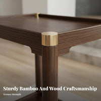 Modern Chinese design Wheeled Side Cabinet Mobile Design Tall Storage End Table Multi-Functional Nightstand Sturdy Construction for Apartment Dwellers, Homeowners, Adults, Living Room, Small Spaces, Home Office, Lounge Area