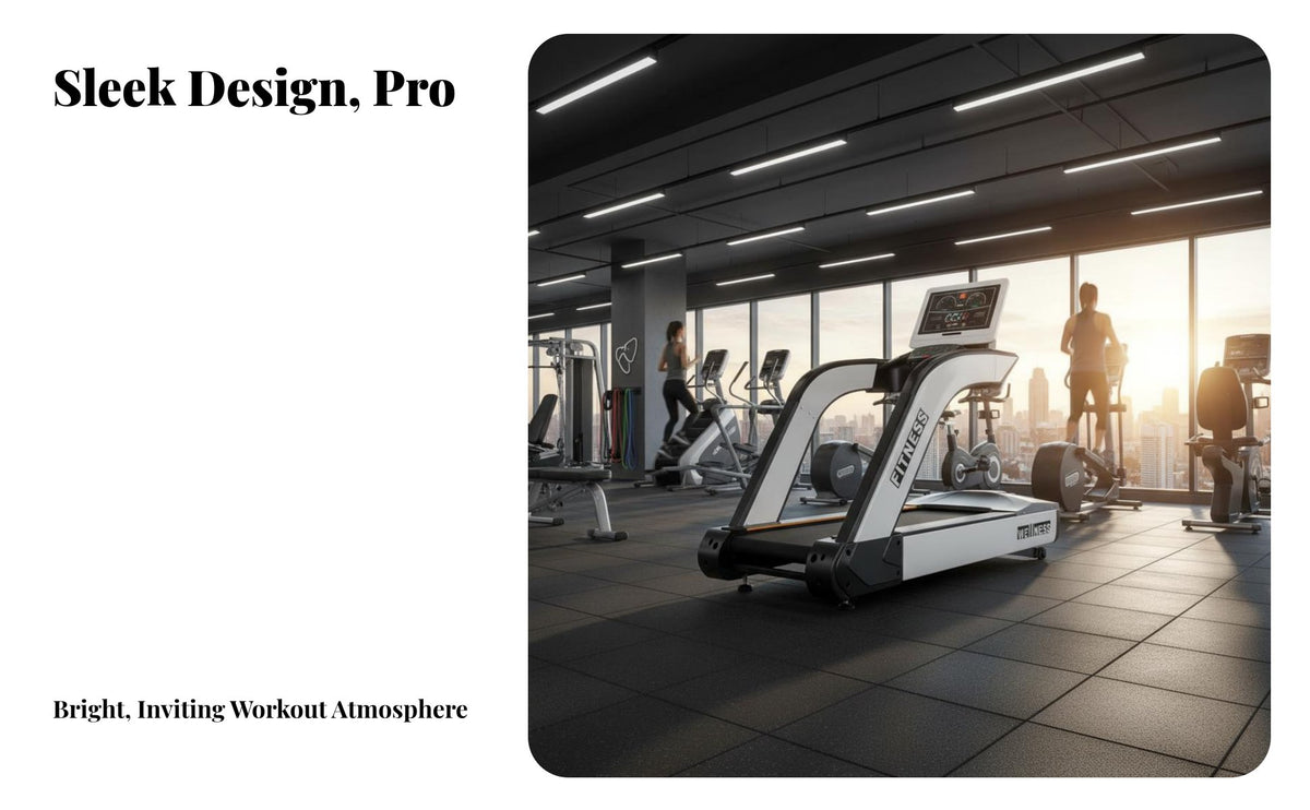 Commercial Elliptical Machine Professional Elliptical Machine Full-Body Workout Gym Cross