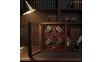 Automatic Watch Winder Extremely Quiet Timepiece Winder Cabinet USB Powered for Enthusiasts, Bedroom, Office, Retail Display