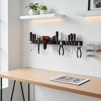 Heavy Duty Wall Mounted Tool Organizer Organized Storage Screwdriver Organizer Stable for Workshop