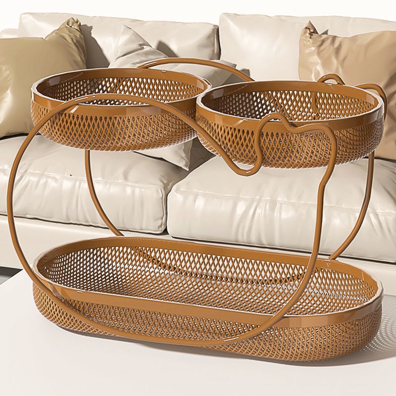 Multi-layer Fruit Basket Storage Rack for Home and Living Room