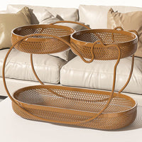 Multi-layer Fruit Basket Storage Rack for Home and Living Room