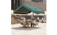Canopy Tent Waterproof Canopy with Metal Frame Heavy Duty Outdoor Gazebo for Vendors, Market Sellers, Patio
