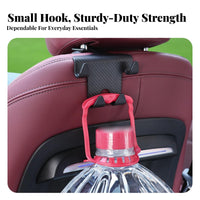 2-in-1 Car Bag Holder Phone Mount Hidden Design Rear Seat Phone Holder Hook 2 in 1 Car Headrest Hook Multi-Functional for Desk