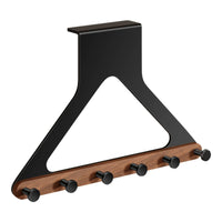 Wooden Wall Hook No Drill Wall-Attached Coat Hook Simple to Install Household Storage for Bedroom