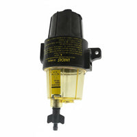 10 Micron Filtration Outboard Engine Fuel Water Separator Transparent Collection Bowl UF-10K Long-Lasting Construction Boat Engine Water Separator Easy Installation for Boaters, DIY Enthusiasts, Yachts, Boats