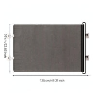 Roll-up Retractable Pet Gate Wall-Mounted Mesh Pet Gate Space-Saving Safe for Apartments