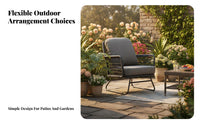 3 Pieces Highspine Design 3-Piece Balcony Bistro Set Woven design 3-Piece Wicker Seating Comfortable Outdoor Furnishing Relaxing Comfort for Apartment Dwellers, Homeowners, duos, Patio, Garden, rearyard, Porch