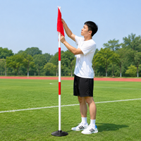 Dog Agility Poles, 25mm PVC Training Slalom Poles, Customizable Speed Agility Obstacle Course Marker for General Training