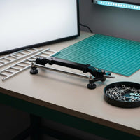 Aluminum Alloy Non Powered Front Axle Metal Wirelessly Controlled Control Vehicle Parts Easy to Install for DIY Hobbyists