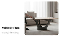 Modern aesthetic Sculptural Ribbon Table Nordic Aesthetic Living Room Furniture Artistic Design shiny Finish for Interior Designers, Homeowners, Apartment Dwellers, display Flat, Reception Hall, Lounge Area, Bedroom