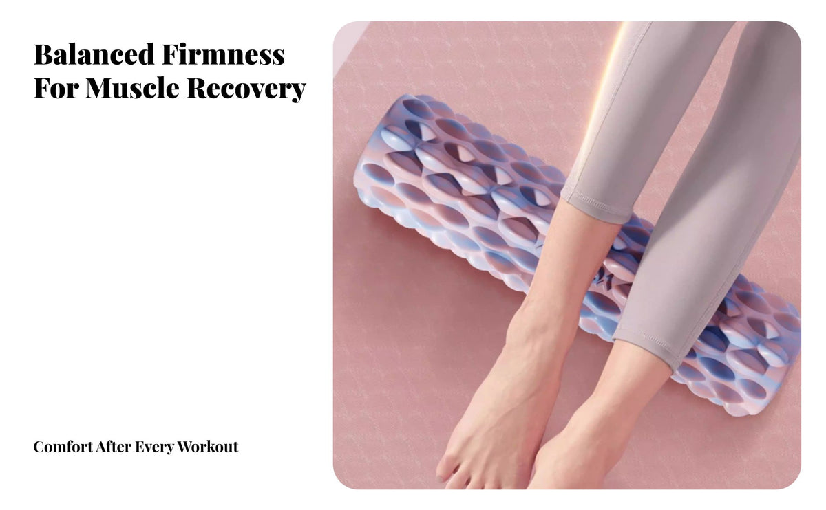 High Density Foam Roller Soreness Relief Deep Tissue Muscle Roller Improves Mobility for Runners, Athletes, Post-Workout Recovery, Gym, Home