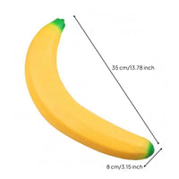 Giant Slow-Rebound Banana Squishy Soft Realistic Banana Squishy Easy to Clean