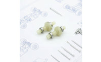 2 Pieces RC Car Differential Shaft High Strength RC Differential Assembly Easy to Install Remotes Car Gearbox for Wltoys