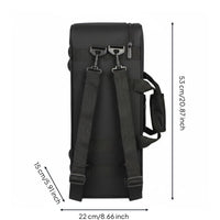 Shadow Brass Container Case Padded Trumpet Case Wear-Resistant Instrument Storage for Practice