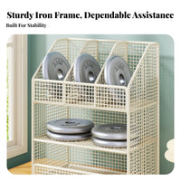 Multitier Book Rack Large Capacity Multi-Tier Book Rack Easy Assembly