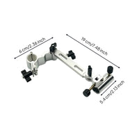 Universal Fishing Rod Holder with Clamp Multifunctional Fishing Chair Bracket Flexible Adjustable Rod Bracket Heavy-Duty for Anglers