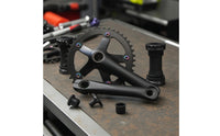 Bike Crankset with Bottom Bracket 130 Crankset with Bottom Bracket High-Strength for Commuters