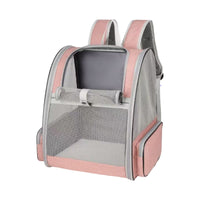Pet Backpack Carrier Breathable Pet Carrier Backpack Structured Ventilated for Travel, Vet Visits