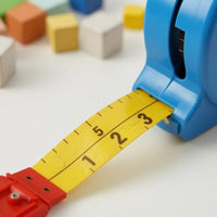 Retractable Tape Measure Printed Markings Tool Compact Size