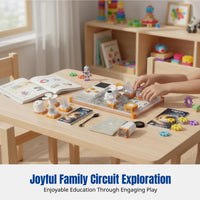 Science Circuit Maze, Science Building Blocks, Board Game, Science Gift for Kids