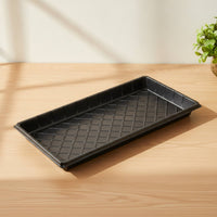 5 Pieces Propagation Tray without Holes Rigid Nursery Flats Crack-Resistant Plant Trays for Growers, Gardeners, Balcony Gardening