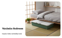 Rolling Underbed Drawer Wheeled Design Under-Bed Rolling container compact