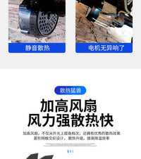 Electric Tricycle Differential Motor Fan Housing and Blade