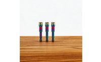 3 Pieces High Rotational Force Hex Shank Nut Drivers Steel Ball Lock Hex Shank Socket Bit Clip on Design Long Screw Driver Socket Extended Reach for Installation, Repair