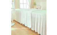 Massage Bed Cover Elastic Massage Table Sheet with Face Hole Machine Washable Treatment Table Cover for Beauty Salons