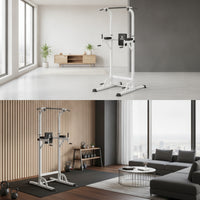 Workout Rig Featuring Height Adjustable Pull-up Bar Featuring Multifunctional Workout Rig for Adults, Home Gym, Apartment, Garage