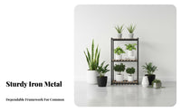 Multi-Tier Plant Stand Floor-Standing 6-Tier Pot Holder Decorative plant Rack for Home Decorators, homeowners, Living Room, Balcony, Bedroom