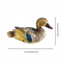 Buoyant Duck Ornament Realistic Garden Decor Outdoor