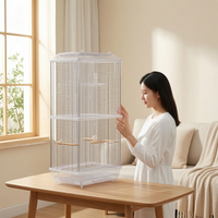 Large Space Parrot Bird Cage for Peony and Budgerigar, Myna Bird Cage Wholesale