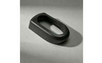 Handlebar Cover with Oval Opening Matte Exercise Bike Handlebar Trim Compact