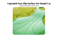 Multi-Surface Use Grass Toboggan adaptable-terrain Plastic sled Thickened Design Sliding Board Built-in Handles for Children, Adults, Families, Grassy Slopes, Sand Dunes, wintry precipitationy Hills, Backyard