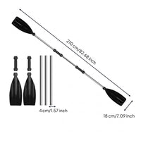 Aluminum Alloy Paddle Connecting Sections Outdoor Athletic Gear