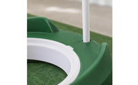 With Flag Golf Putting Cup Angled Base-Shaped Base Putting Practice Hole ABS Plastic Golf Practice Cup