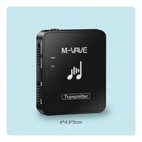 Pairing Wireless Earbud Monitor Volume Control Earbud Monitor Transmitter Receiver Stereo and Mono Switching Wireless IEM System LED Display for Musicians, Performers, Guitar Players, Stage, Rehearsal, Recording Studio