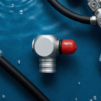 Scuba Regulator Hose Swivel Adapter 360-Degree Regulator Hose Swivel Adapter Flexible Fitting for Divers