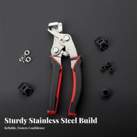Stainless Steel Car Clip Removal Plier Trim Clip Removal Tool Heavy Duty for Mechanics, DIY Enthusiasts