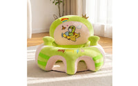 Padded Sofa Chair with Leg Cutouts Soft Baby Sitting Chair Ergonomic Learning Seat Cute for Babies, Nursery