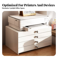 Miniature Drawer Chest Space Saving Multi-Tier Stationery Holder adaptable Use
